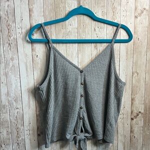 3/$15 ☮️ Wild Fable Gray Button-Down Women’s Top
